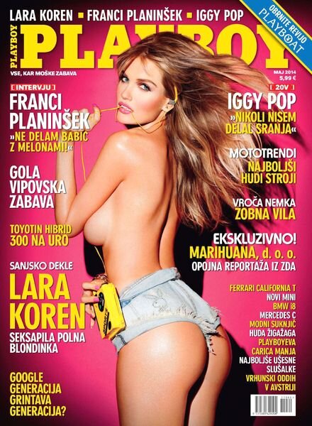 Playboy Slovenia — May 2014