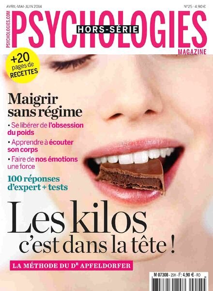 Psychologies France Hors Serie N 25 – Avril-Mai-Juin 2014