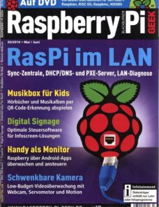 Raspberry Pi Geek Magazin Mai-Juni N 03, 2014