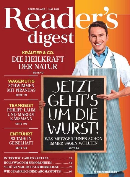 Readers Digest Germany – Mai N 05, 2014