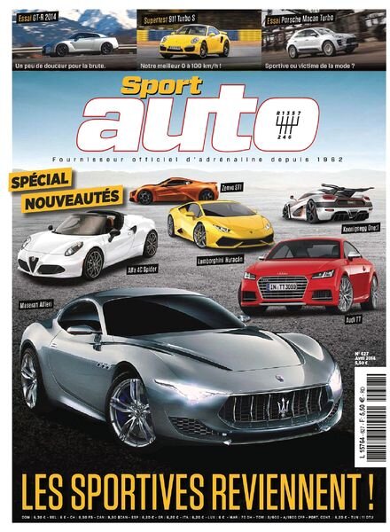 Sport Auto N 627 — Avril 2014