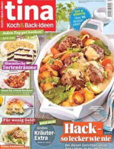 Tina Koch und Back Ideen Magazin April N 04, 2014