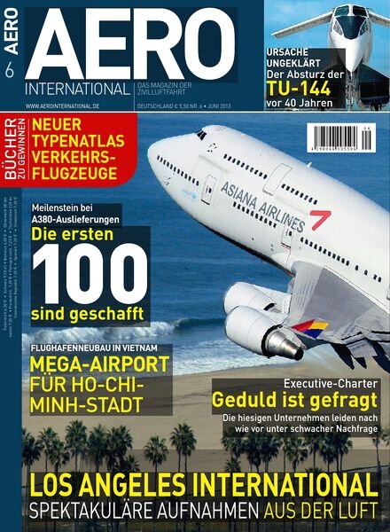 Aero International Magazin der Zivilluftfahrt N 06, 2013