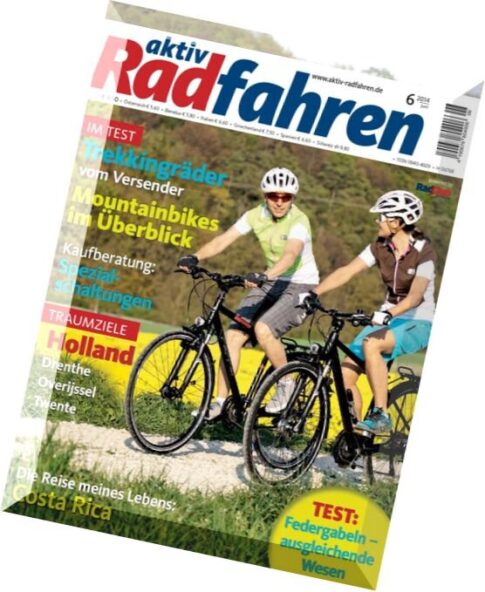 Aktiv Radfahren Magazin Juni N 06, 2014