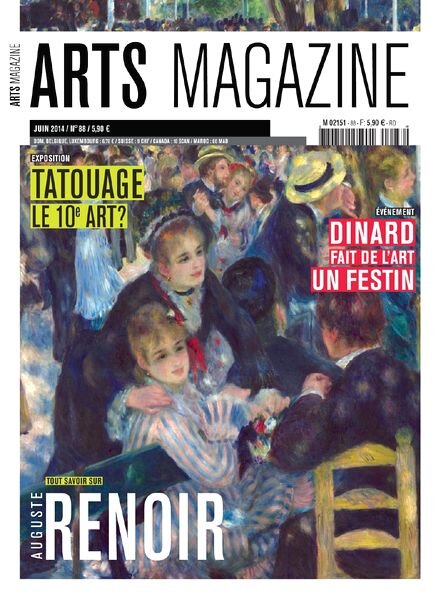 Arts Magazine N 88 – Juin 2014