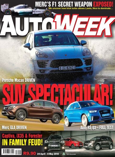 Autoweek South Africa – 24 April 2014