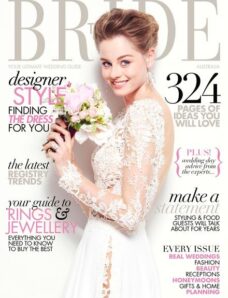 Bride to Be Australia – February-April 2014