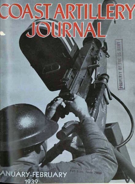 Coast Artillery Journal – January-February 1939