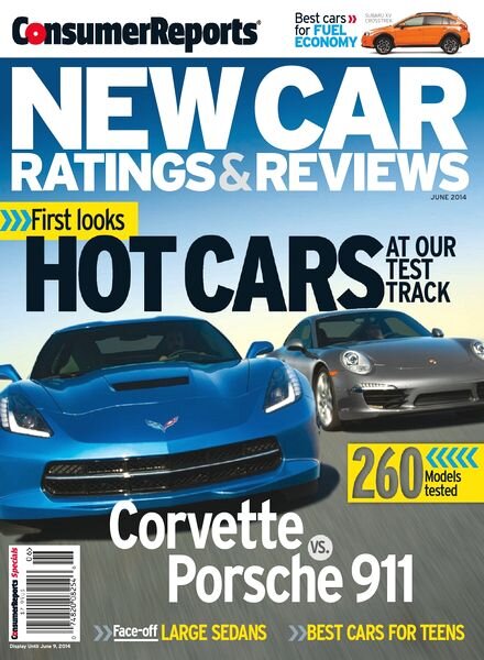 Consumer Reports – June 2014 (New Car Ratings and Reviews 2014)