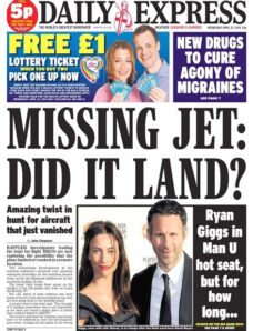 Daily Express – Wednesday, 23 April 2014