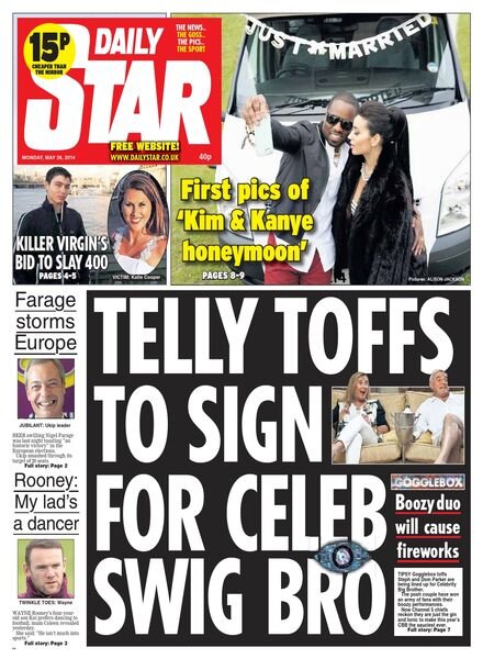 DAILY STAR — Monday, 26 May 2014
