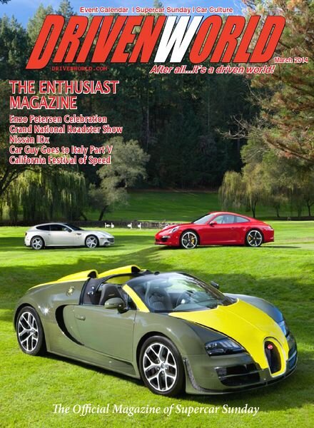 Driven World – March 2014