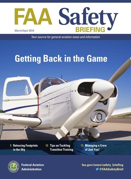 FAA Safety Briefing – March-April 2014