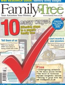 Family Tree Magazine June 2014