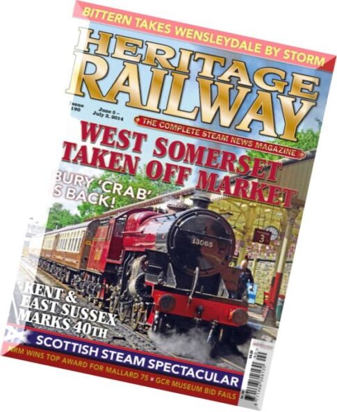 Heritage Railway – Issue 190, 2014