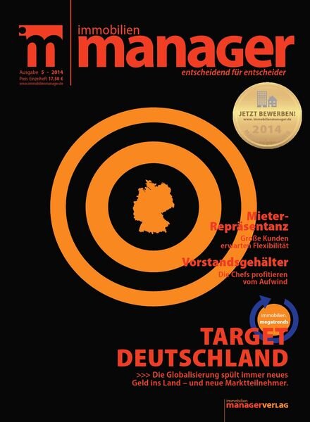 Immobilienmanager Magazin Mai N 05, 2014