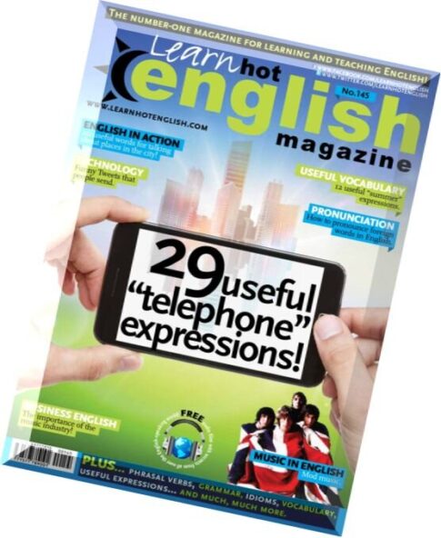 Learn Hot English Magazine N 145