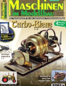 Maschinen im Modellbau Magazin Full Year Collection 2011
