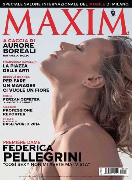 Maxim Italia — Aprile 2014