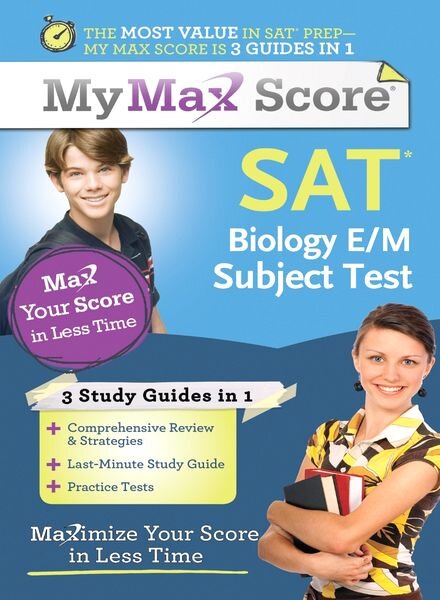 My Max Score SAT Biology E_M Subject Test — Malzone, Maria