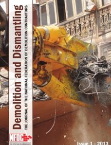 NFDC Demolition and Dismantling — Issue 1 2013