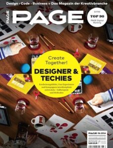 Page Das Magazin der Kreativbranche Juni N 06, 2014