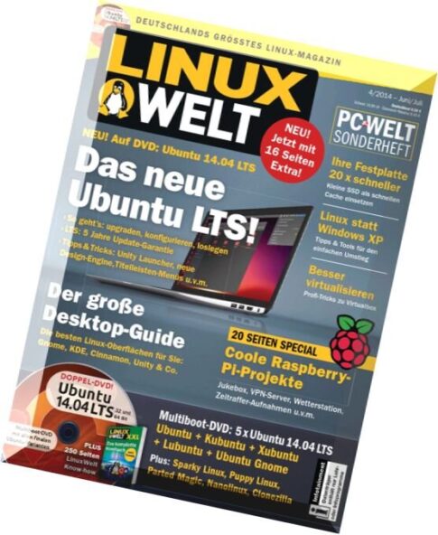 PC-Welt Sonderheft LinuxWelt Juni-Juli 04, 2014