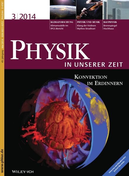 Physik in unserer Zeit Mai 03, 2014