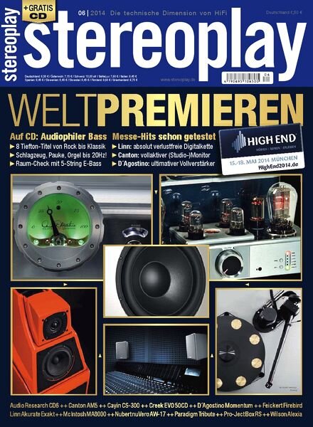 Stereoplay Magazin Juni N 06, 2014