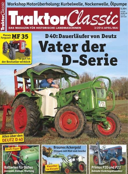 Traktor Classic — Magazin April-Mai 03, 2014