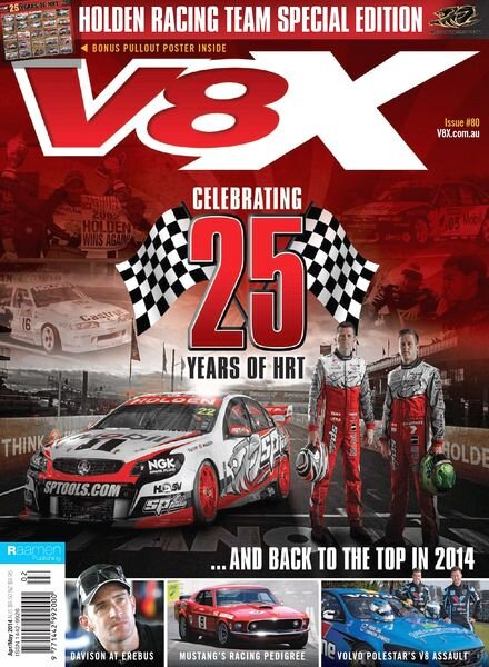V8X Supercar Magazine — April-May 2014