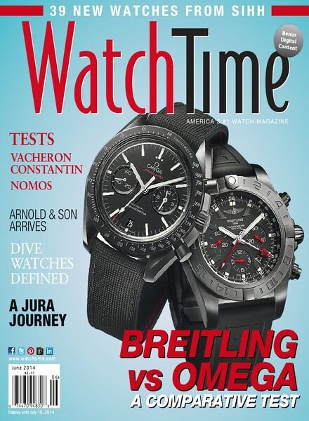 WatchTime Magazine — June 2014