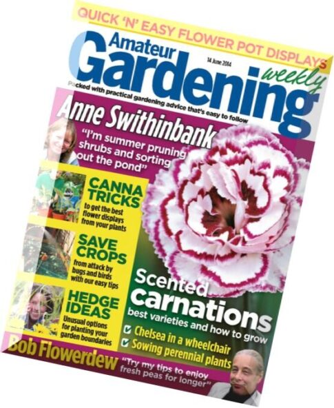 Amateur Gardening – 14 June 2014