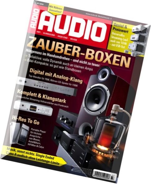 Audio Magazin – Juli 2014