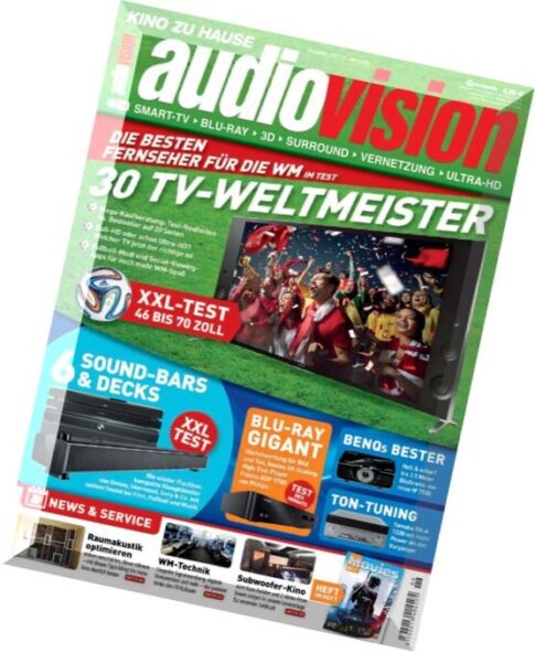 audiovision – Test-Magazin Juni 06, 2014