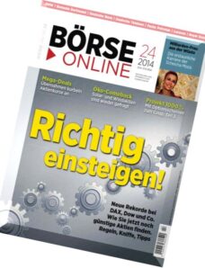 Borse Online Magazin N 24, 12 Juni 2014