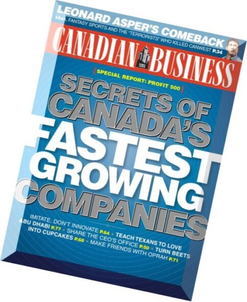 Canadian Business — July 2014