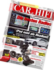 Car & Hifi Magazin Juli-August N 04, 2014