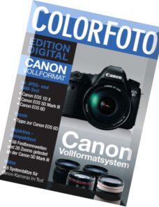 Colorfoto Edition Digital Canon Vollformatsystem