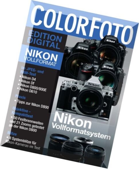 Colorfoto Edition Digital Nikon Edition 2014-06