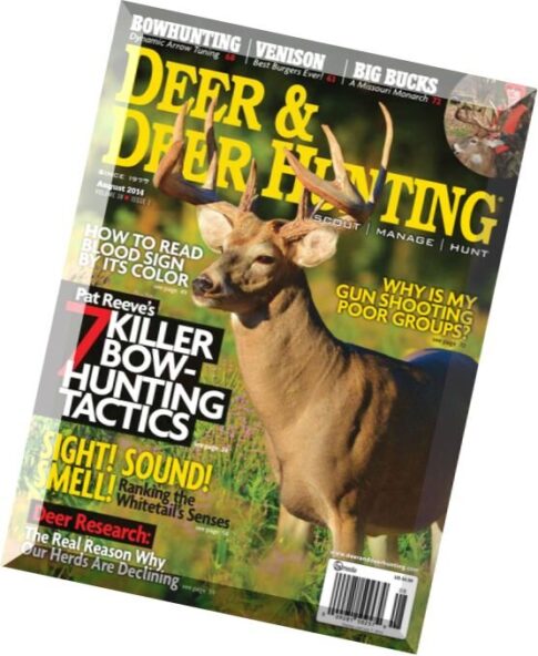 Deer & Deer Hunting USA — August 2014