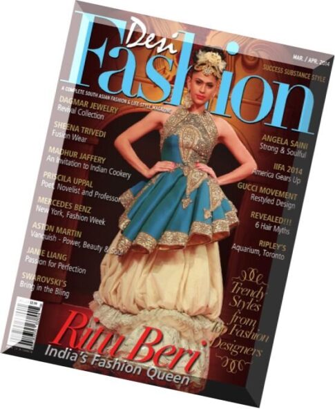 Desi Fashion Magazine – March-April 2014