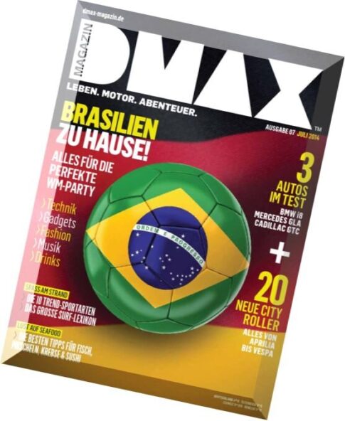 DMAX Magazin Juli 07, 2014