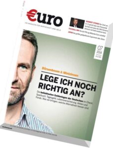 Euro — Wirtschaftsmagazin Juli 07, 2014