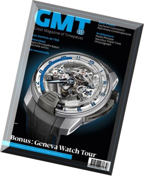 GMT, Great Magazine of Timepieces – Issue 37