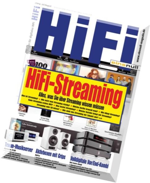 Hifi einsnull Magazin — Juli-August 2014