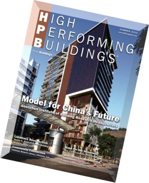 High Performing Buildings – Summer 2014