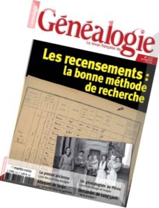 La Revue Francaise de Genealogie N 212 – Juin-Juillet 2014
