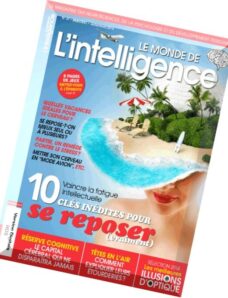Le Monde de l’Intelligence N 37 – Juillet-Aout 2014