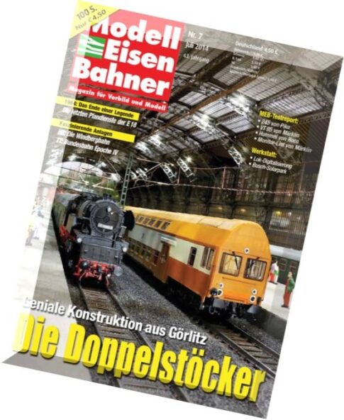 Modelleisenbahner Magazin Juli 07, 2014